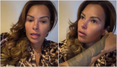 Ariadna diz estar preocupada por não conseguir sair de Dubai: 