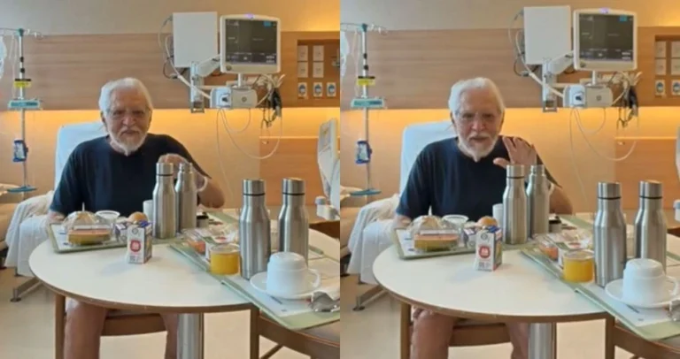 Carlos Alberto de Nóbrega descobre doença ao ser internado em hospital