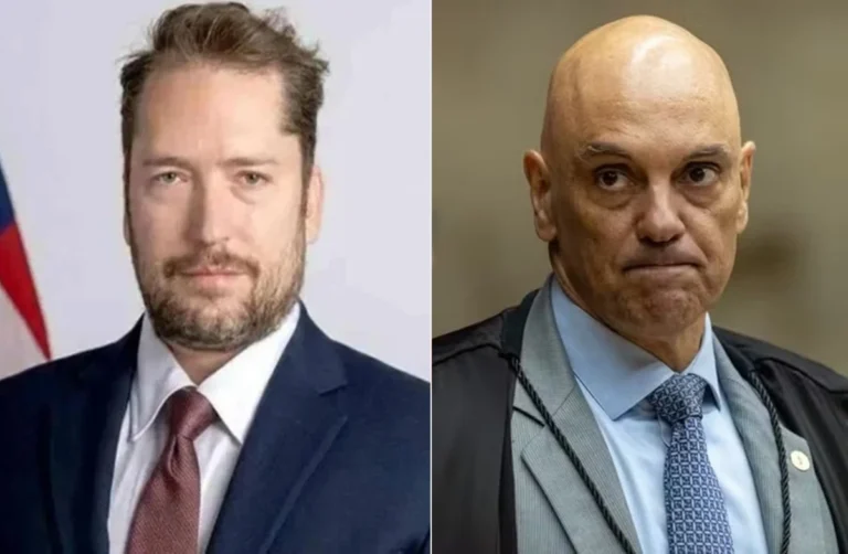 Moraes entra em cena após visita de aliado de Trump ao Brasil