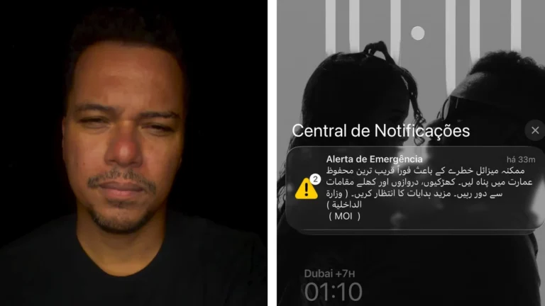 Vocalista do Sorriso Maroto fala sobre dias em Dubai durante a guerra