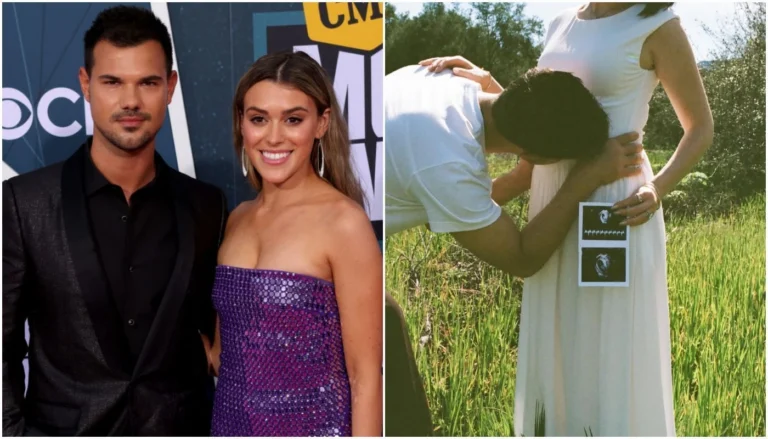 Taylor Lautner e esposa anunciam gravidez do primeiro filho; veja
