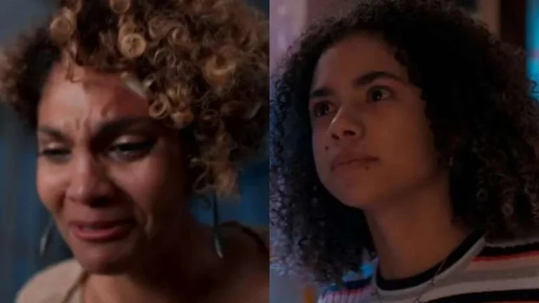 Três Graças: Joélly faz Lena tremer com pergunta ao ouvir a filha: O que é isso?