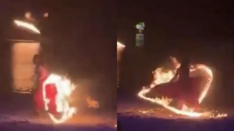 URGENTE! Incêndio deixa dançarina com o corpo em chamas; veja como ela está