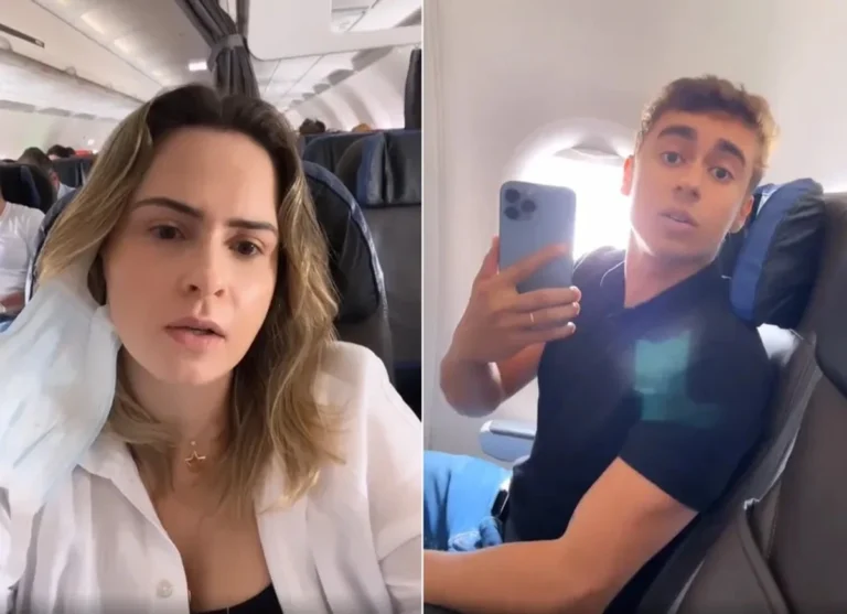 Ana Paula Renault encontra Nikolas Ferreira em avião e tem discussão feia: “Respeita as mulheres trans”
