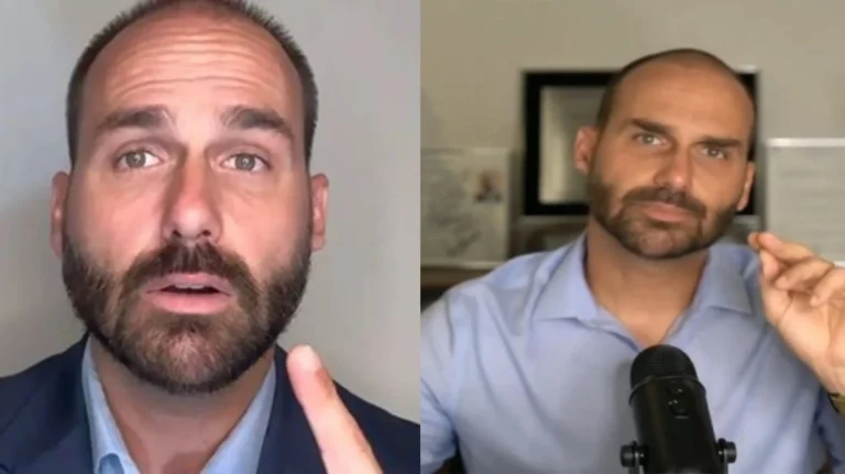 Vídeo: Eduardo Bolsonaro rompe o silêncio e fala sobre motivo de sua prisão