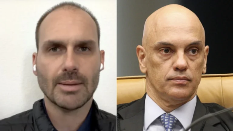 Eduardo Bolsonaro faz grave acusação contra Alexandre de Moraes: “Qual a intenção?”