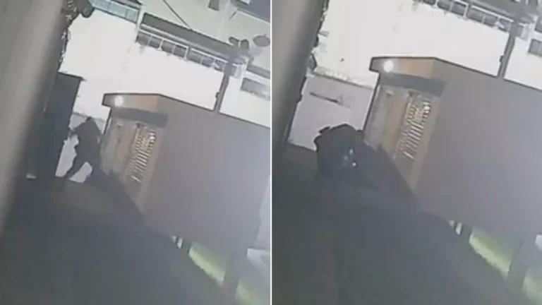 Imagens mostram momento em que PM é baleado em Santo André (SP); veja