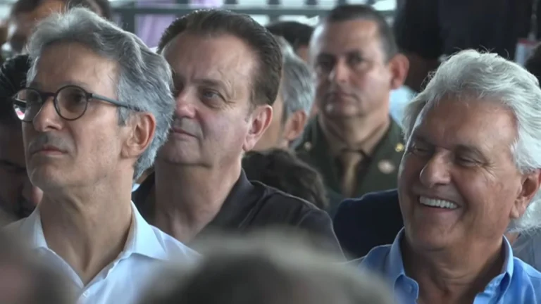 Em evento em Uberaba, Caiado e Zema falam em “vencer o PT” e “missão”