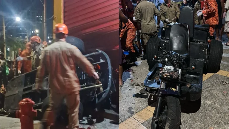 Capotamento de triciclo deixa jovem morto na zona Norte do Rio