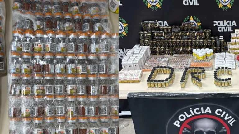 Polícia do Rio intercepta ônibus vindo do Paraguai e apreende emagrecedores