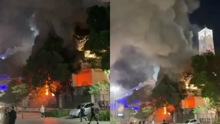 Prédio histórico no Rio de Janeiro é atingido por incêndio; veja imagens