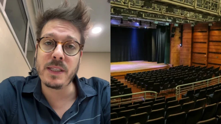 Técnica cai e fica ferida durante montagem de show de Fábio Porchat em SP