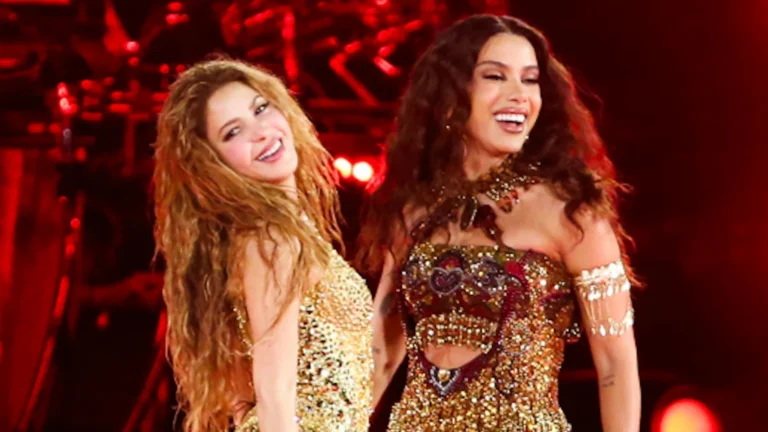Shakira agradece Anitta por participar de show no RJ: “Quero fazer de novo”
