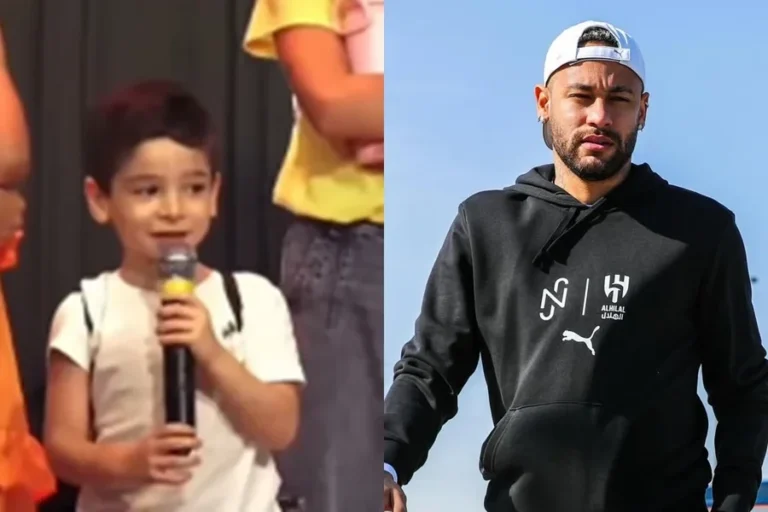 Criança pede Neymar na Copa em oração na igreja e jogador reage. Veja o vídeo