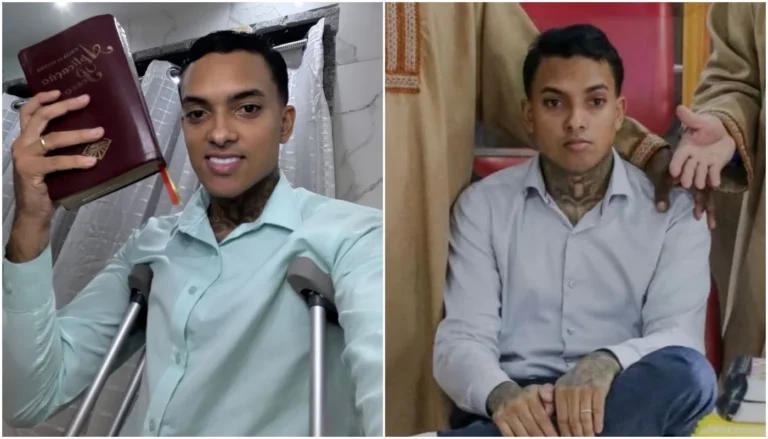 MC Brinquedo entra para igreja após largar carreira no funk: “Só o começo”