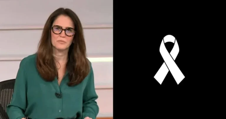 Ana Luiza interrompe JN para anunciar morte de jornalista: ‘Aos 85 anos’