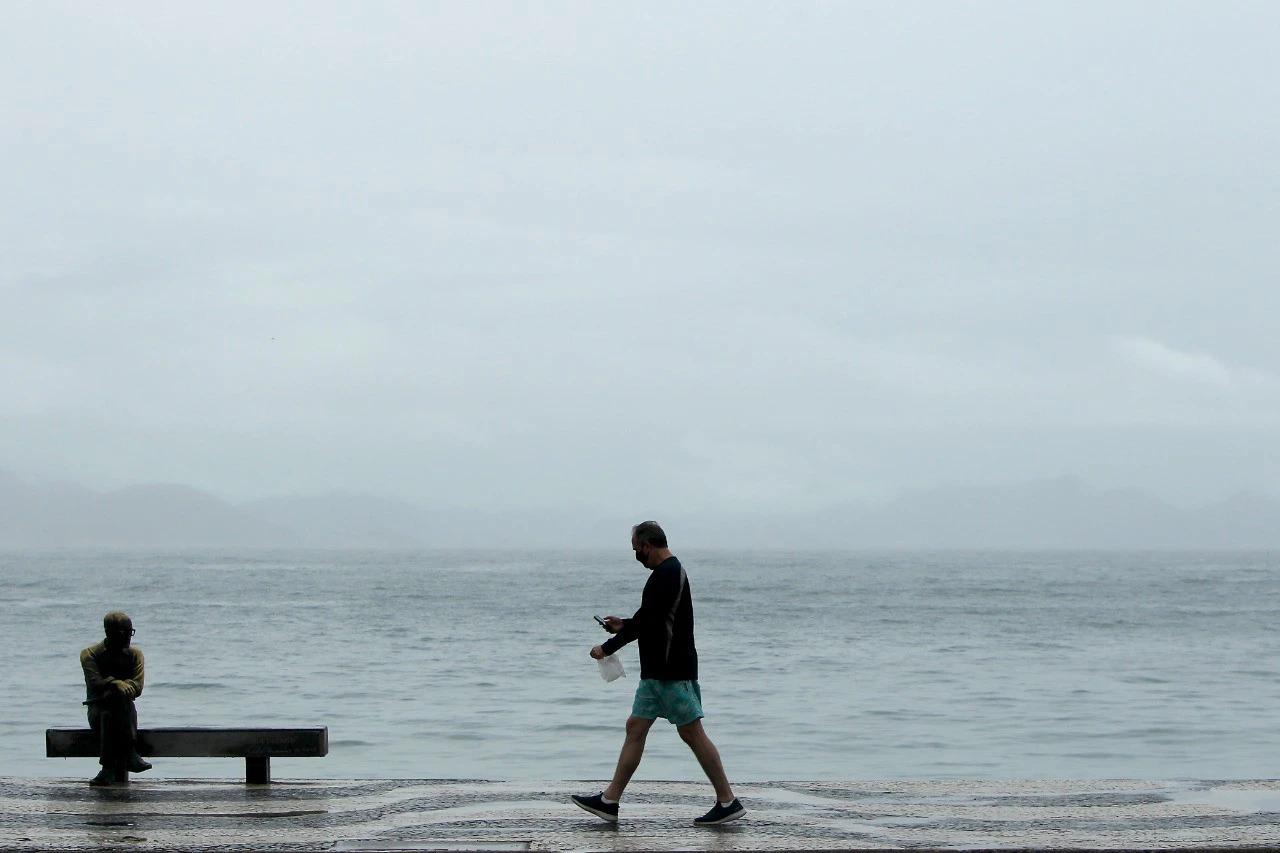 Rio de Janeiro registra recorde de frio do ano pelo terceiro dia seguido