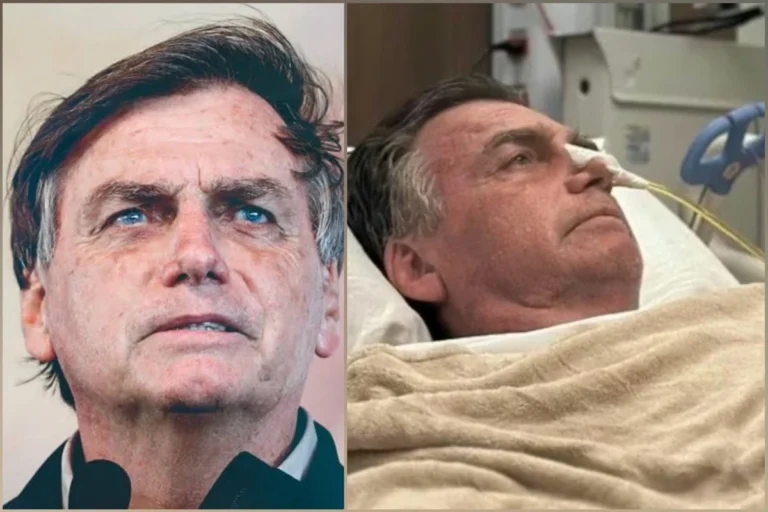 Carlos faz visita e entrega ao Brasil real estado de saúde de Jair Bolsonaro