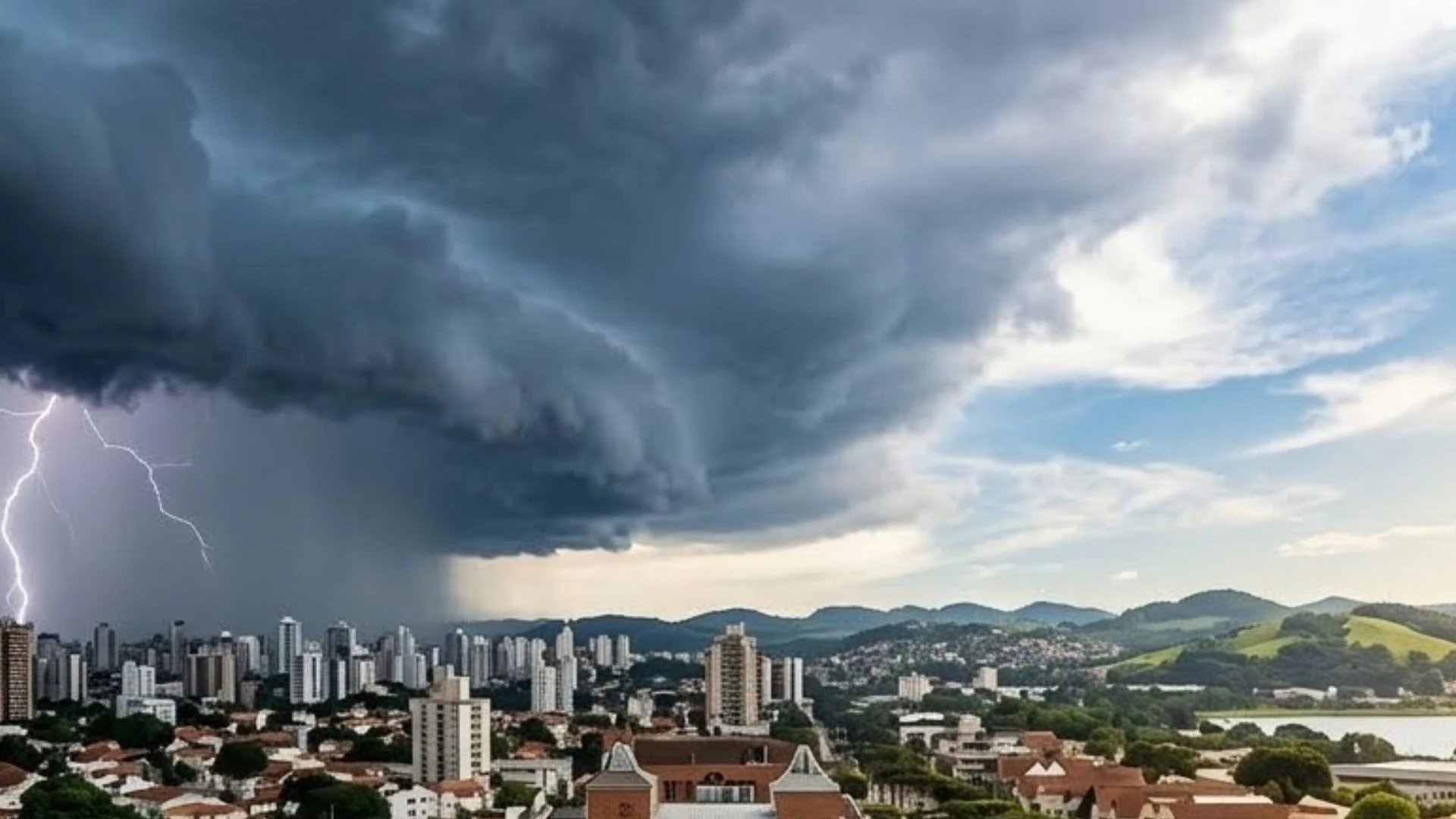 Frente fria coloca sete estados em alerta para chuvas e frio nesta semana