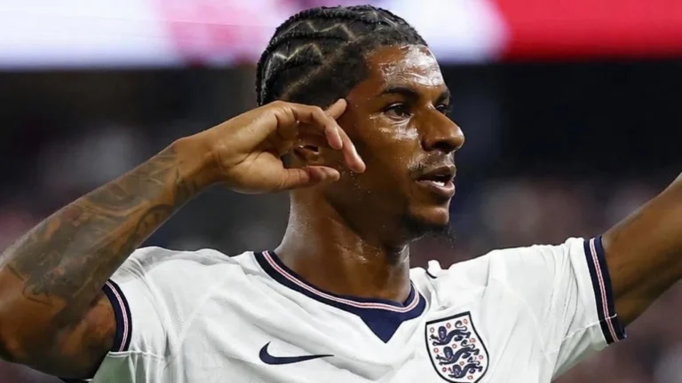 Rashford vai bem e disputa vaga no ataque inglês para partida contra Gana
