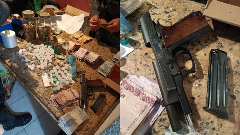 PM apreende mais de R$ 100 mil em operação contra roubo e tráfico em SP