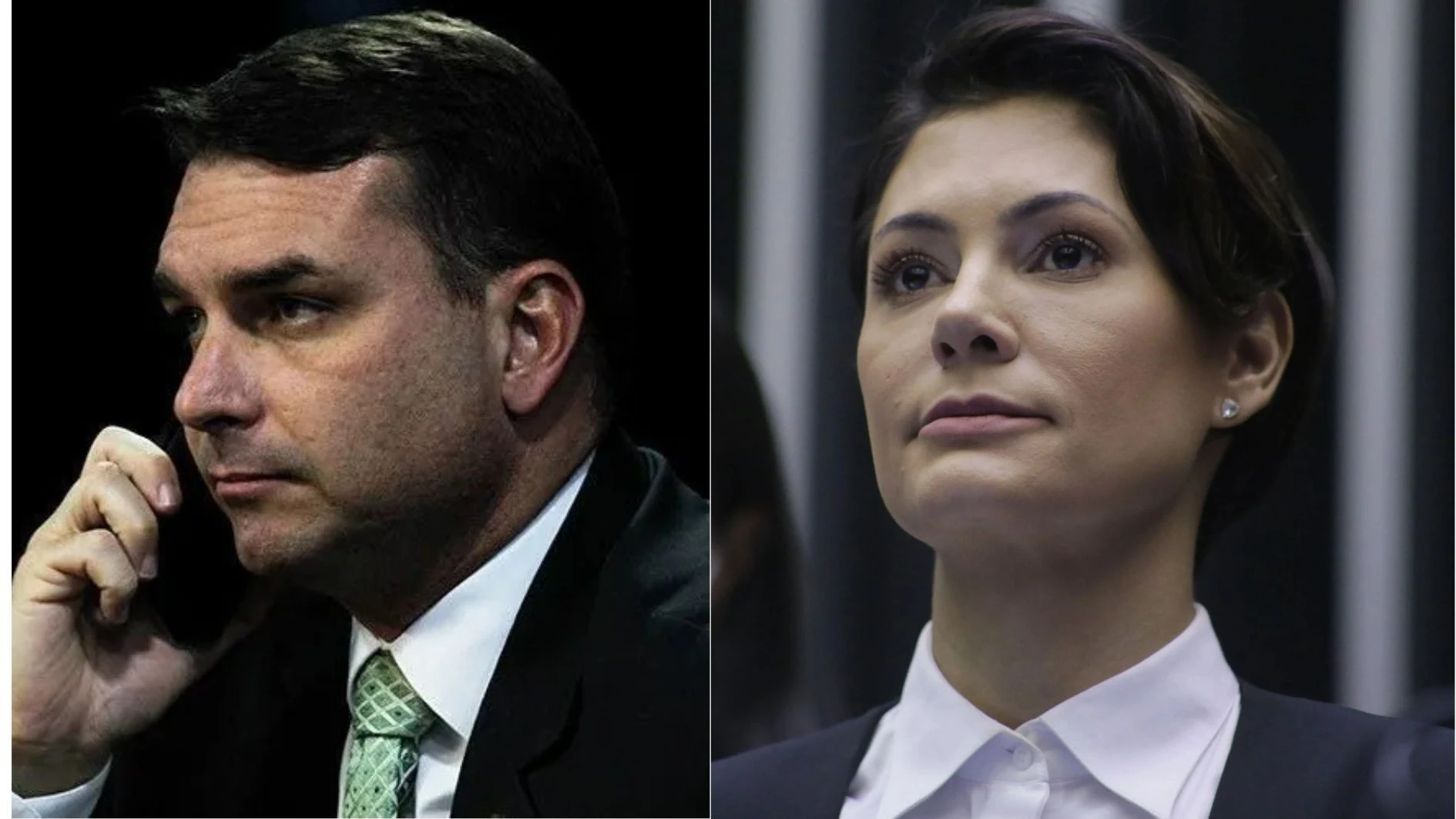 Solução para crise entre Flávio e Michelle depende de Bolsonaro