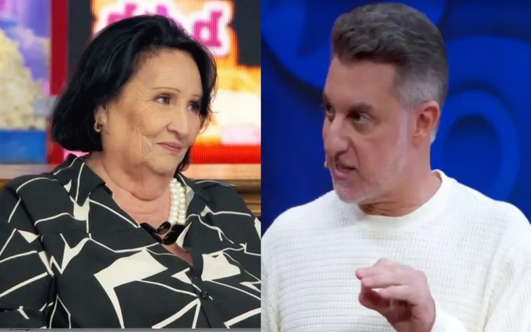 Dona Déa perde a vergonha e faz pedido ousado para Luciano Huck: ” faz”