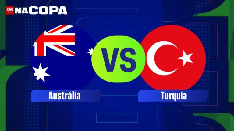 Austrália x Turquia: horário e onde assistir ao jogo da Copa do Mundo