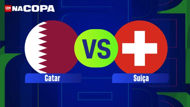 Catar x Suíça: horário e onde assistir ao jogo da Copa do Mundo