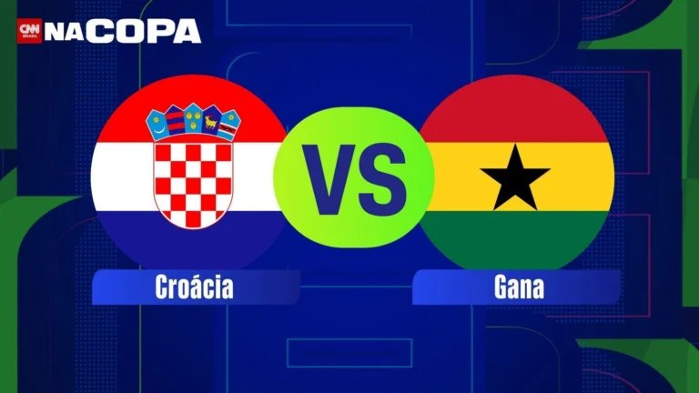 Croácia x Gana: escalações e onde assistir ao jogo da Copa do Mundo