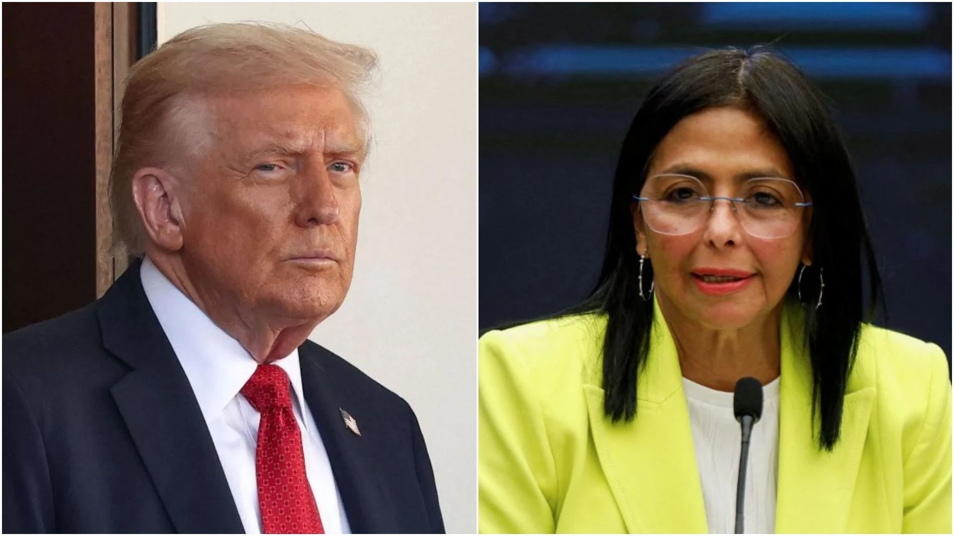 Delcy Rodríguez diz conversou com Trump e Rubio após terremotos
