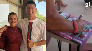 Irmã de Cristiano Ronaldo ganha autógrafo do craque no álbum da Copa do Mundo: Não vendo, nem troco por nada deste mundo