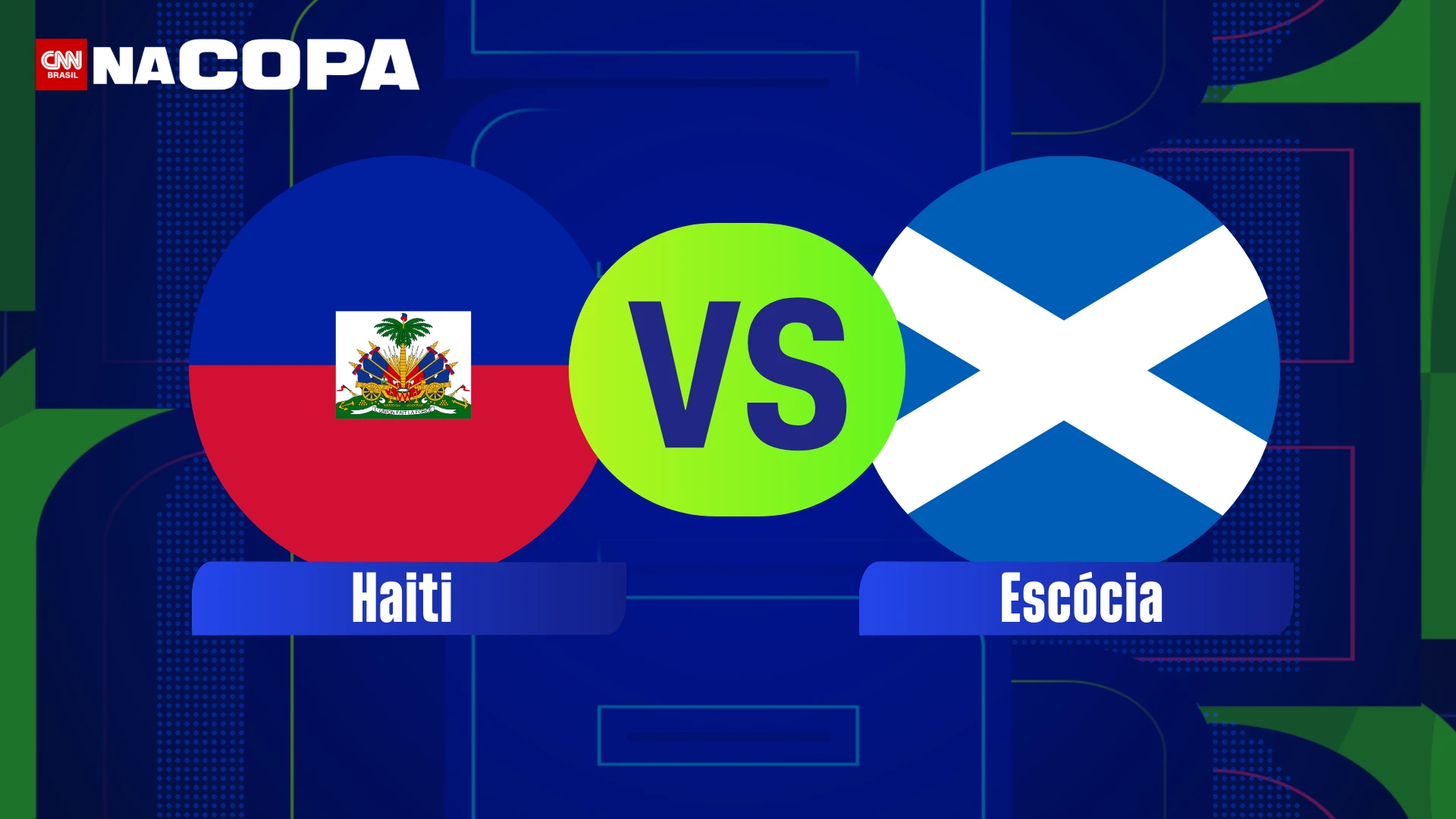 Haiti x Escócia: horário e onde assistir à Copa do Mundo