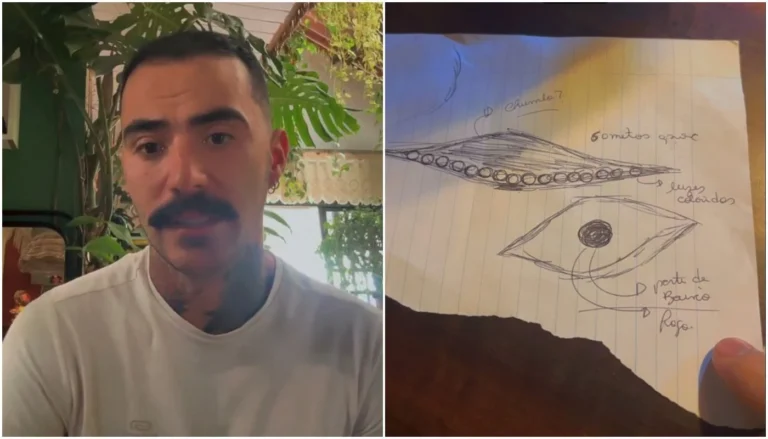 Influenciador mostra OVNI no interior do Paraná e viraliza: “Medo”