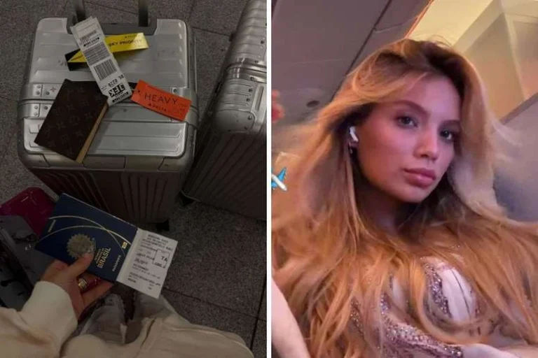 Esposa de Endrick embarca para os EUA após ganhar declaração do craque: Louca por você