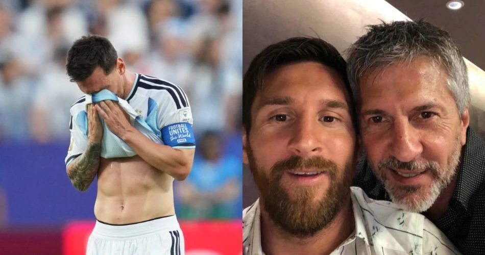 Família de Messi atualiza quadro de saúde do pai do jogador