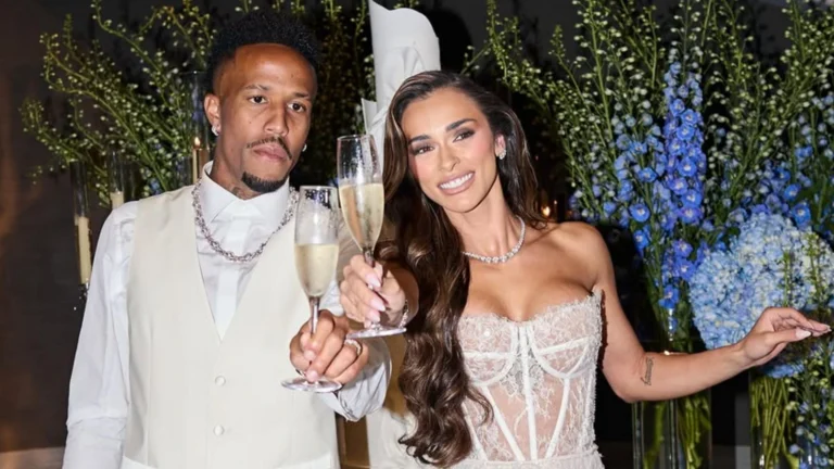 Tainá diz que Éder Militão se apaixonou à primeira vista: “Nem lembro dele”