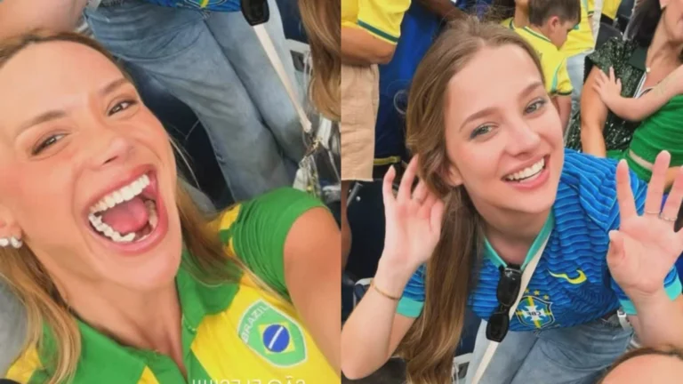 Companheiras de Martinelli e Bruno Guimarães comemoram vitória do Brasil