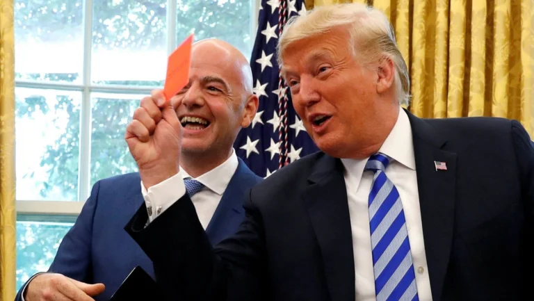 Presidente da Fifa confirma ligação de Trump e fala sobre “Caso Balogun”