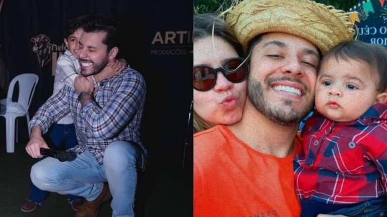 Murilo Huff desabafa sobre expor o filho com Marília Mendonça: ‘É só uma criança’