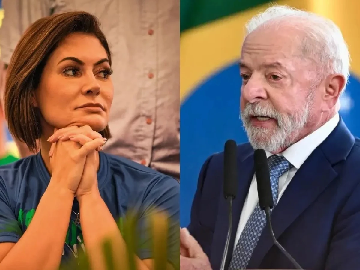 Em crise com Flávio, Michelle elogia política do governo Lula