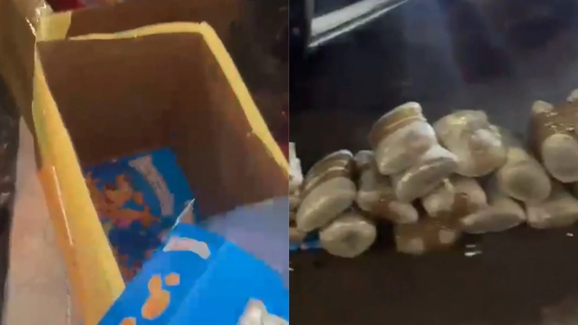 PM encontra 200 kg de drogas em caixa de cereal em ônibus de SP