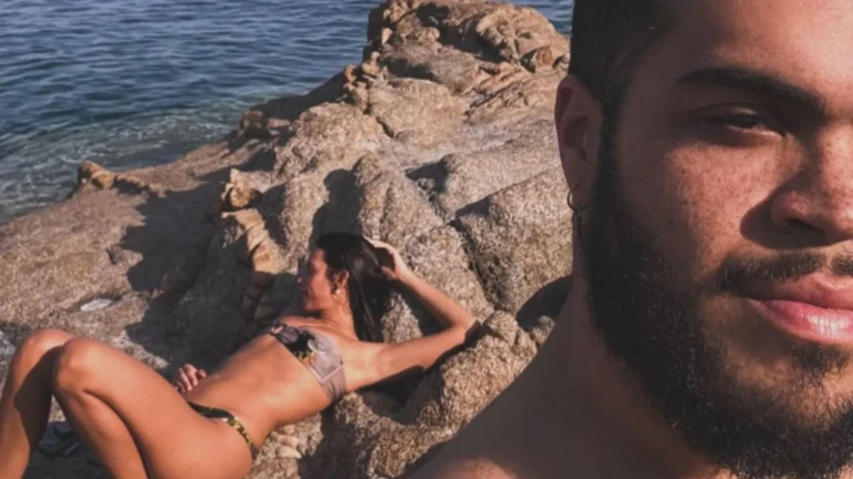 Francisco Gil se derrete pela ex-BBB Alane em viagem: “Te amo”