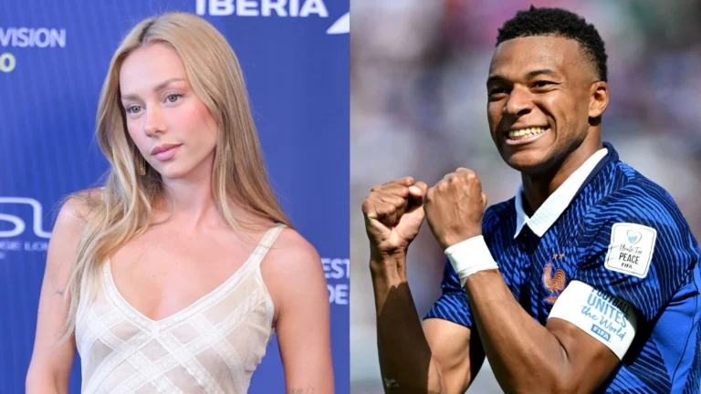 Em aparição rara, Ester Expósito e Mbappé são flagrados abraçados em Paris