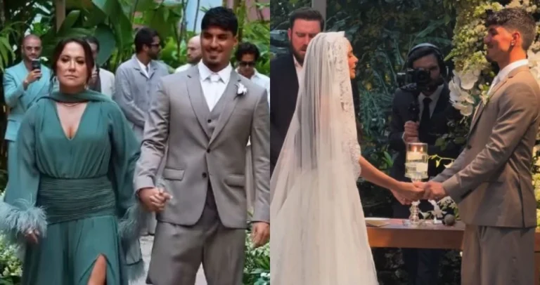 Mãe de Gabriel Medina fala sobre casamento do filho com Isabella Arantes