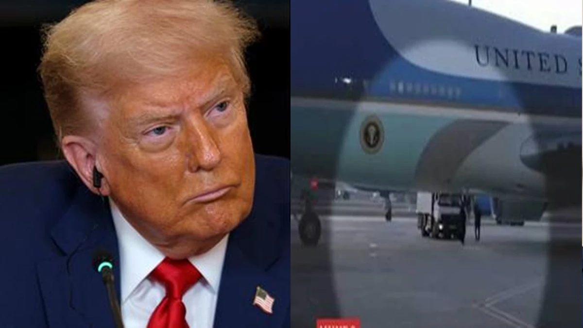 Donald Trump é transferido às pressas para outro avião na Turquia após ameaça de míssil