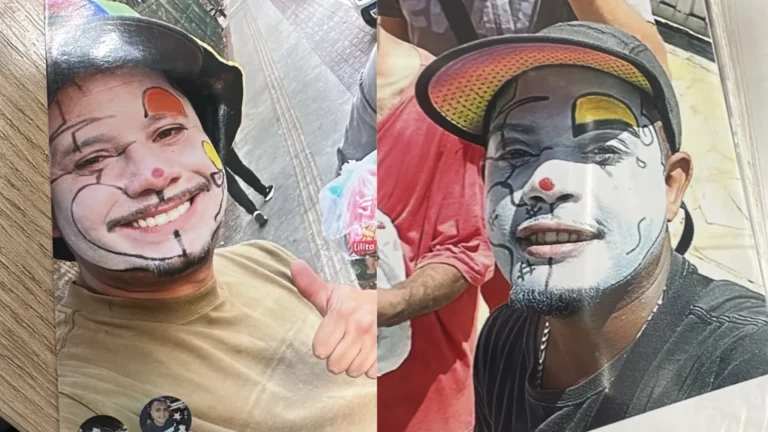 Palhaços tentam dar golpe pedindo doação com máquinas de cartão no trânsito