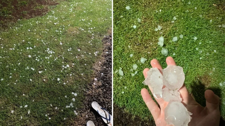 Chuvas e granizo causam estragos em SC; estado está em alerta