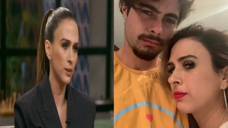 Tatá Werneck quebra protocolo e fala sobre rumores de separação com Rafa Vitti: “Maldade”