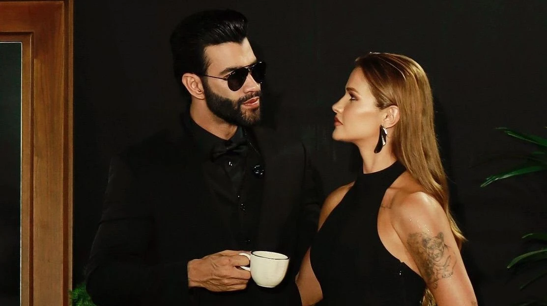 Gusttavo Lima e Andressa Suita levam susto com cavalos em Barretos; veja